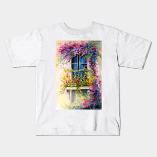 Blooming balcony Kids T-Shirt